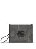 ETRO Essential paisley-print clutch bag - Black