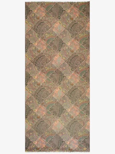 ETRO printed cashmere scarf 