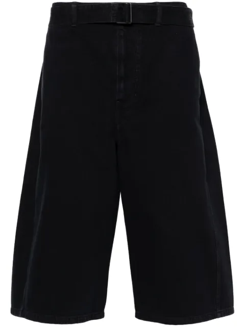LEMAIRE Twisted denim shorts