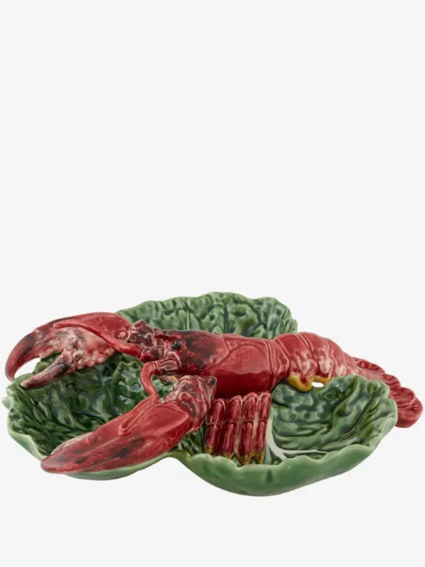 Bordallo Pinheiro cabbage-shape lobster appetizer plate