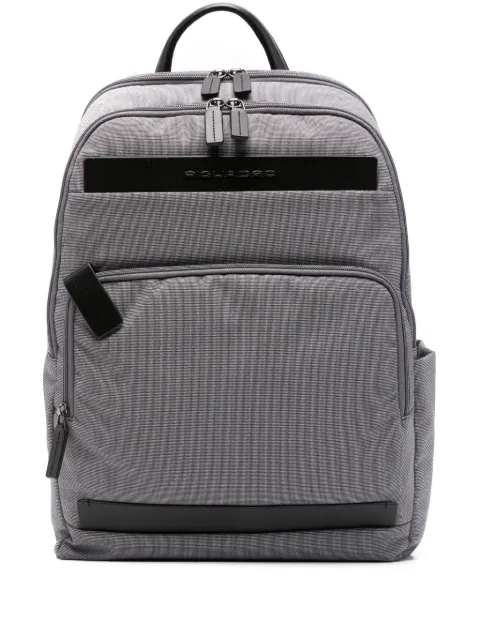 PIQUADRO logo-lettering backpack