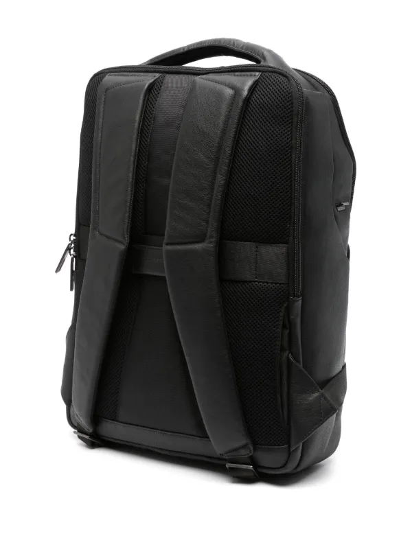 PIQUADRO ブラック レザーバックパック Amazon.com: PIQUADRO Men Fashion, Black, Taglia unica