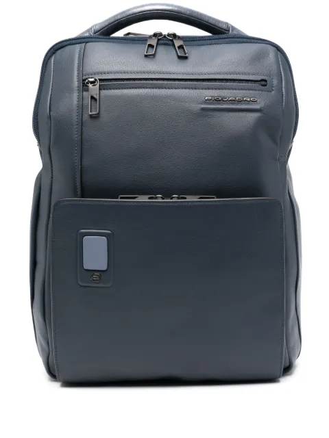 PIQUADRO Akron leather backpack