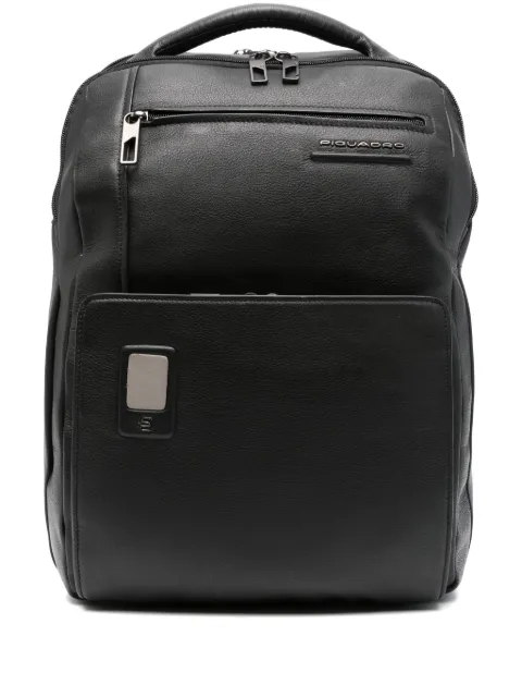 PIQUADRO mochila Akron de piel 