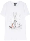 DKNY graphic-print T-shirt - White