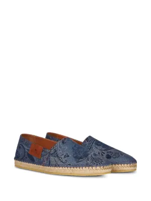 【ETRO】 ストライプのキャンバスエスパドリーユ/送料込 Etro エスパドリーユ メンズ通販 - Farfetch