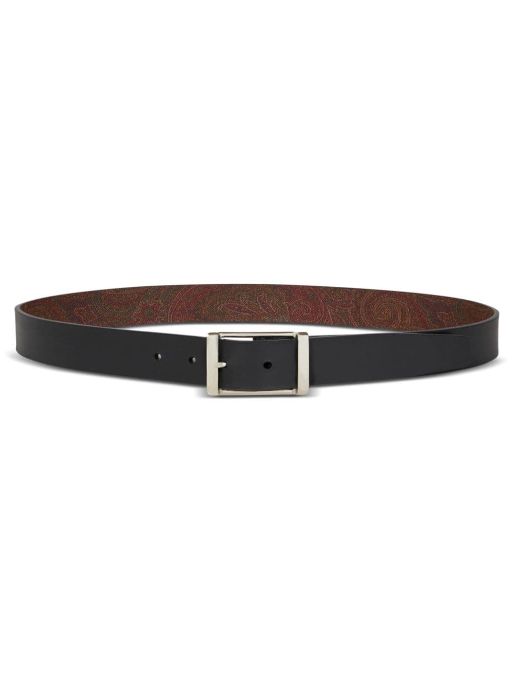 ETRO reversible leather belt - Brown