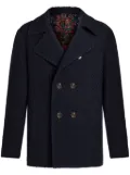 ETRO double-breasted wool peacoat - Blue