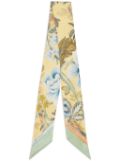 ETRO Paisleyina silk scarf - Yellow