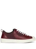 ETRO panelled leather sneakers - Red