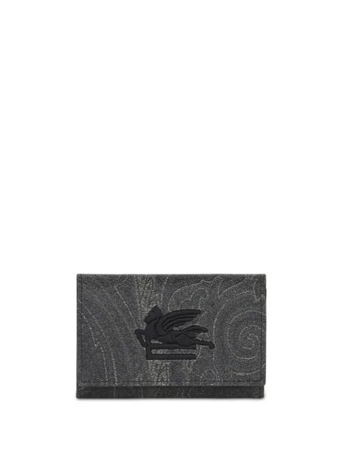 ETRO Paisley cotton-blend wallet 
