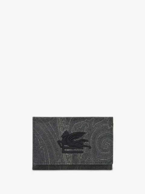 ETRO cartera con motivo de cachemira