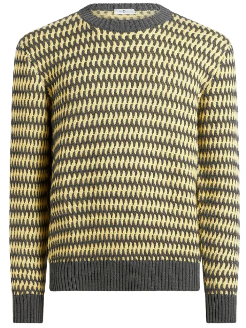 ETRO suéter tejido en jacquard