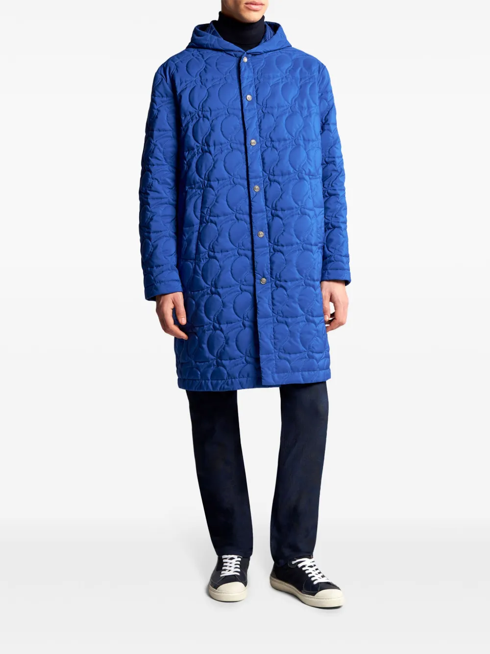 Affordable ETRO paisley-quilted hooded coat Men