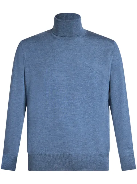 ETRO Pegaso-embroidered wool jumper