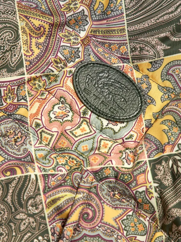 ETRO paisley-print Hooded Puffer Jacket Neutrals FARFETCH TH