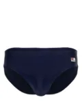 MC2 Saint Barth Cayo logo-patch swimming trunks - Blue