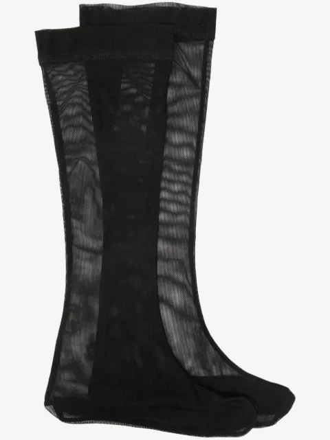 Ioana Ciolacu split-toe mesh socks