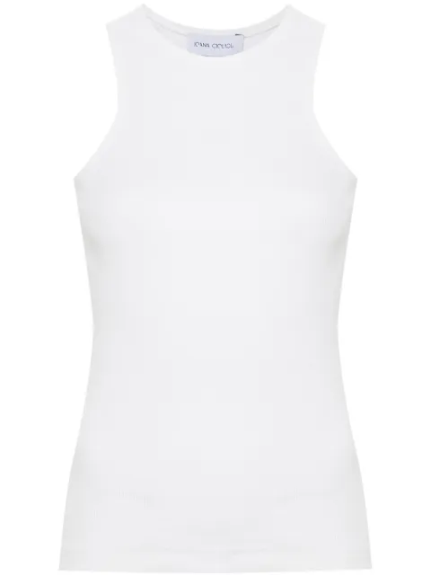 Ioana Ciolacu Dove ribbed tank top 