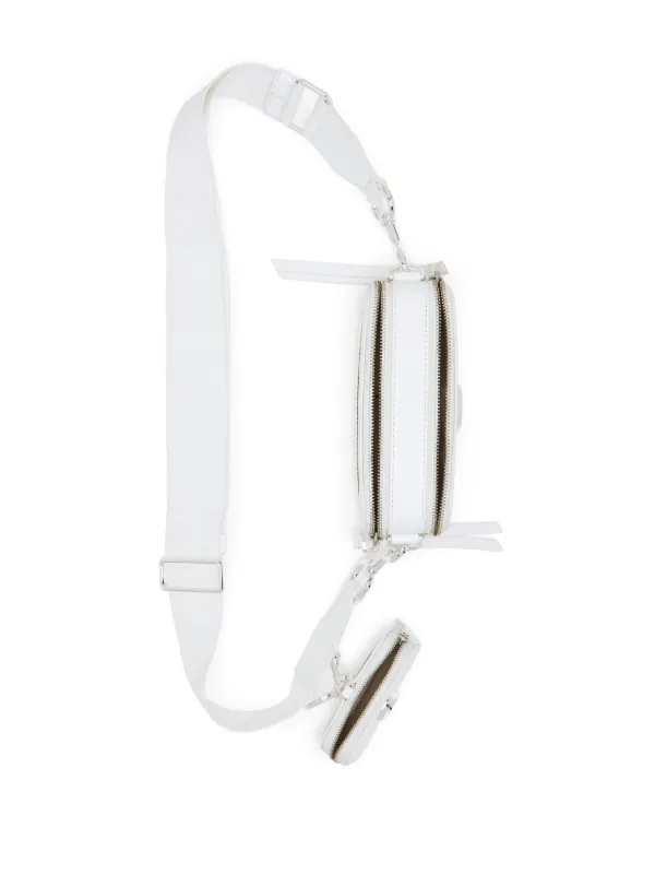 MARC JACOBS カメラバッグ　ショルダーバッグ　ホワイト Marc Jacobs The Snapshot Camera Bag | White | FARFETCH