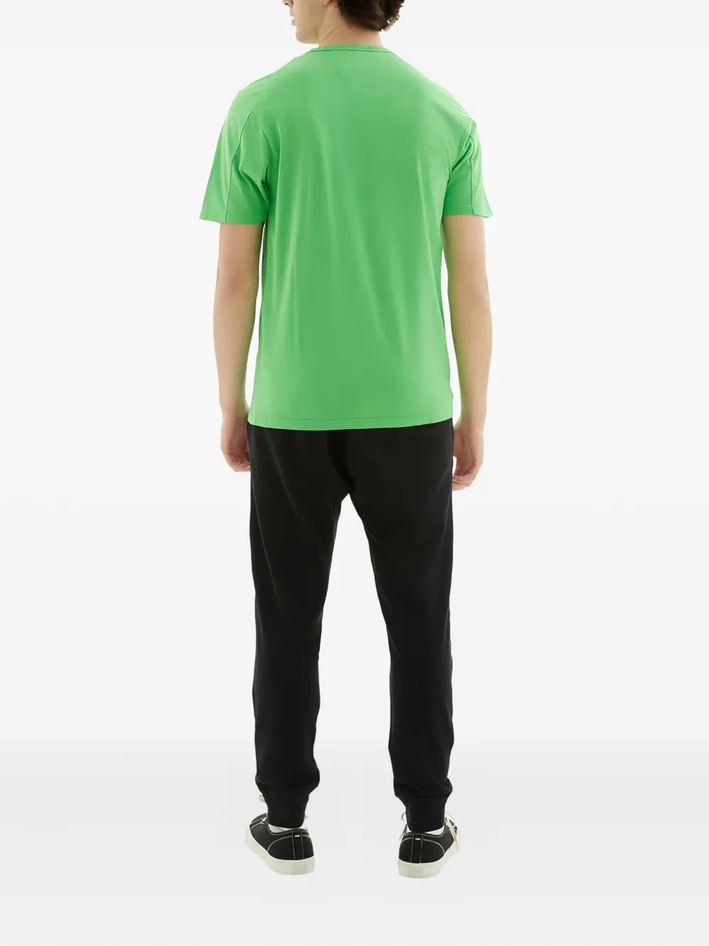 C.P. Company logo-embroidered T-shirt - Groen