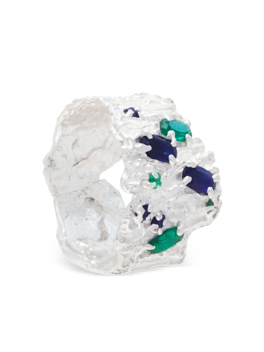 LOVENESS LEE Shitake ring - Zilver