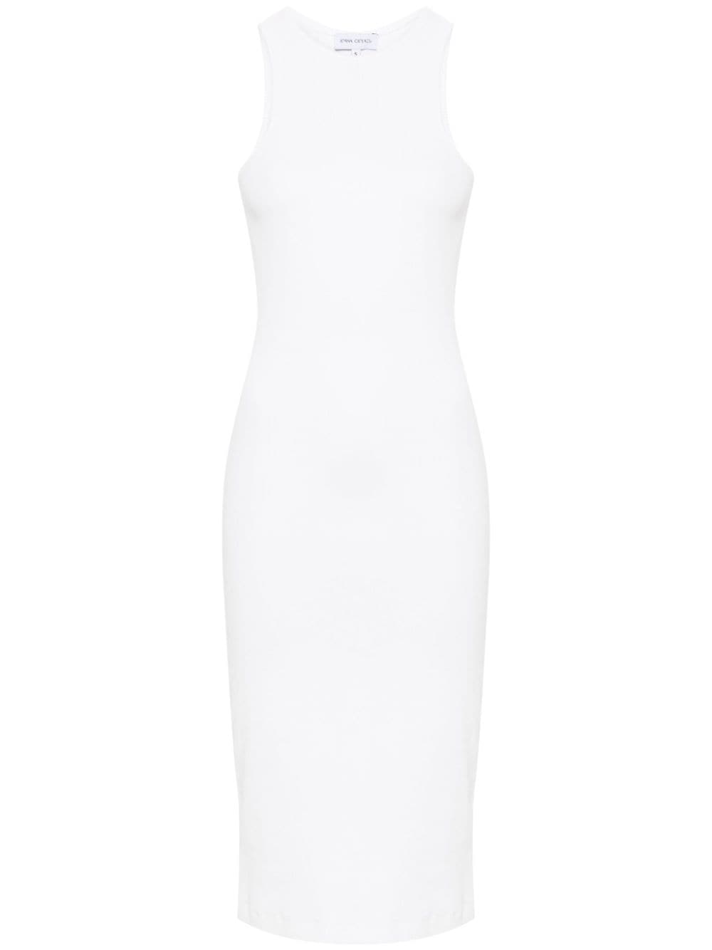 Ioana Ciolacu Dove Sleeveless Midi Dress In White