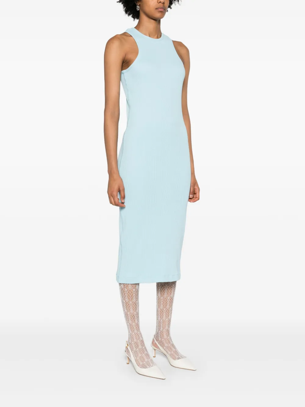 Ioana Ciolacu Baby Tank midi-jurk Blauw