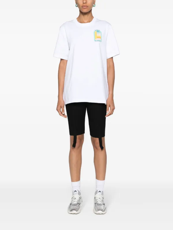 【関税送料込み】Casablancaル パサージュ Tシャツ Tシャツ LE PASSAGE PRINTED T―SHIRT U