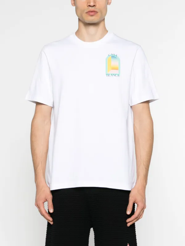 Casablanca L'Arche De Jour Tシャツ | ホワイト | FARFETCH JP