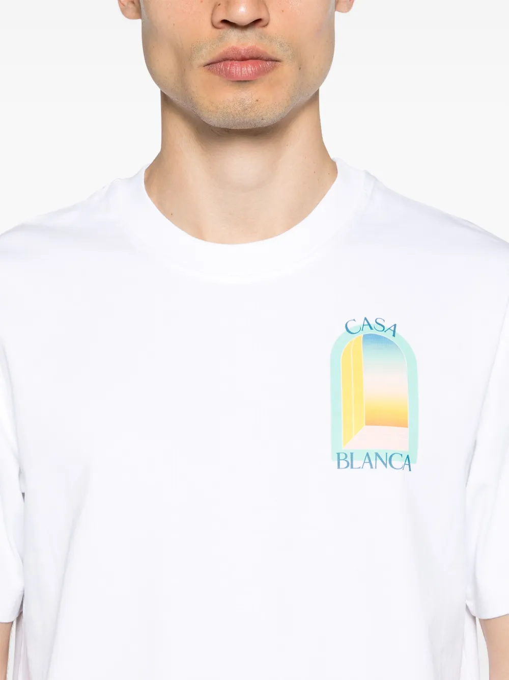 【関税送料込み】Casablancaル パサージュ Tシャツ Tシャツ LE PASSAGE PRINTED T―SHIRT U