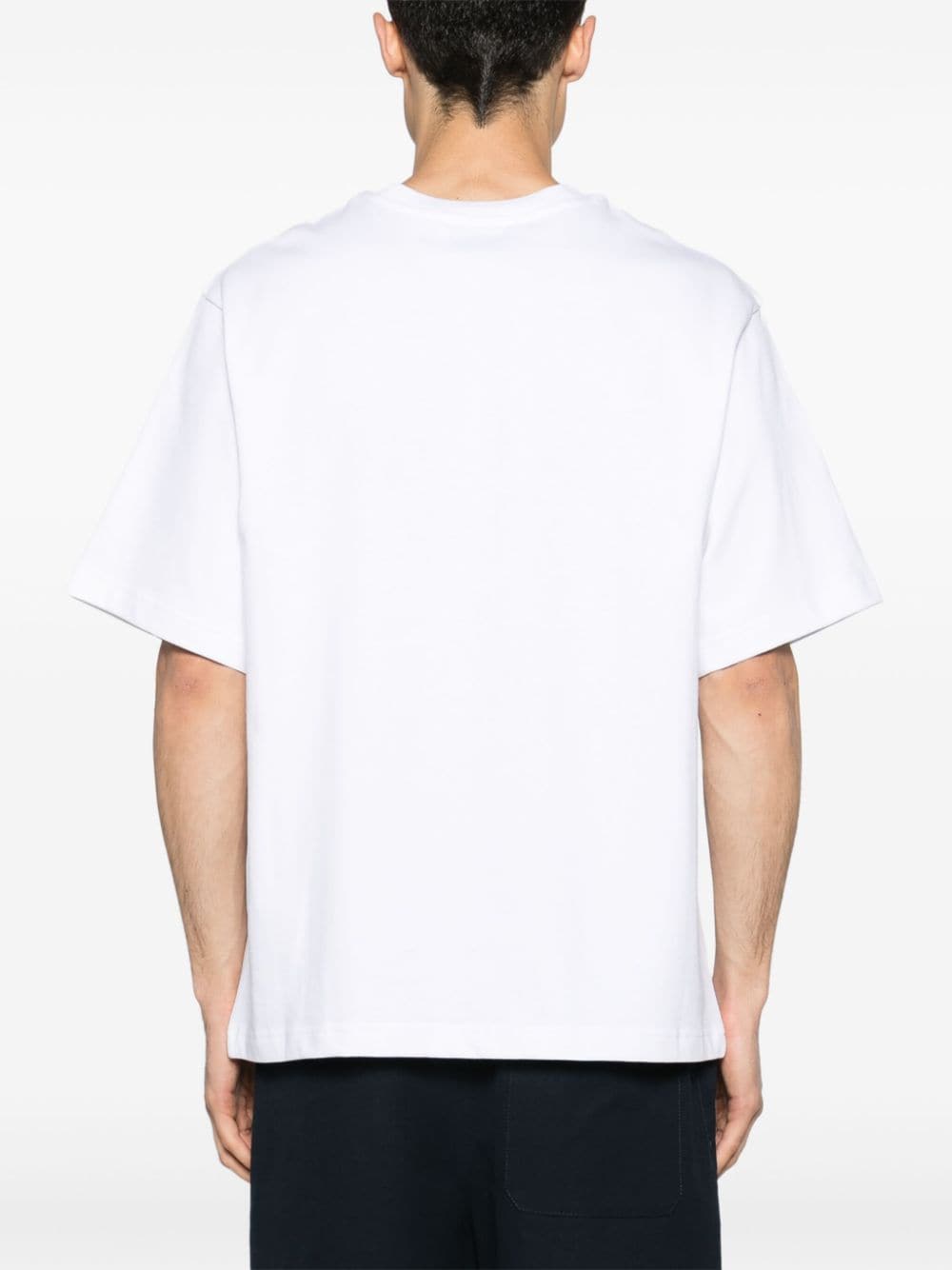 Shop Casablanca 3d Logo-print Cotton T-shirt In White