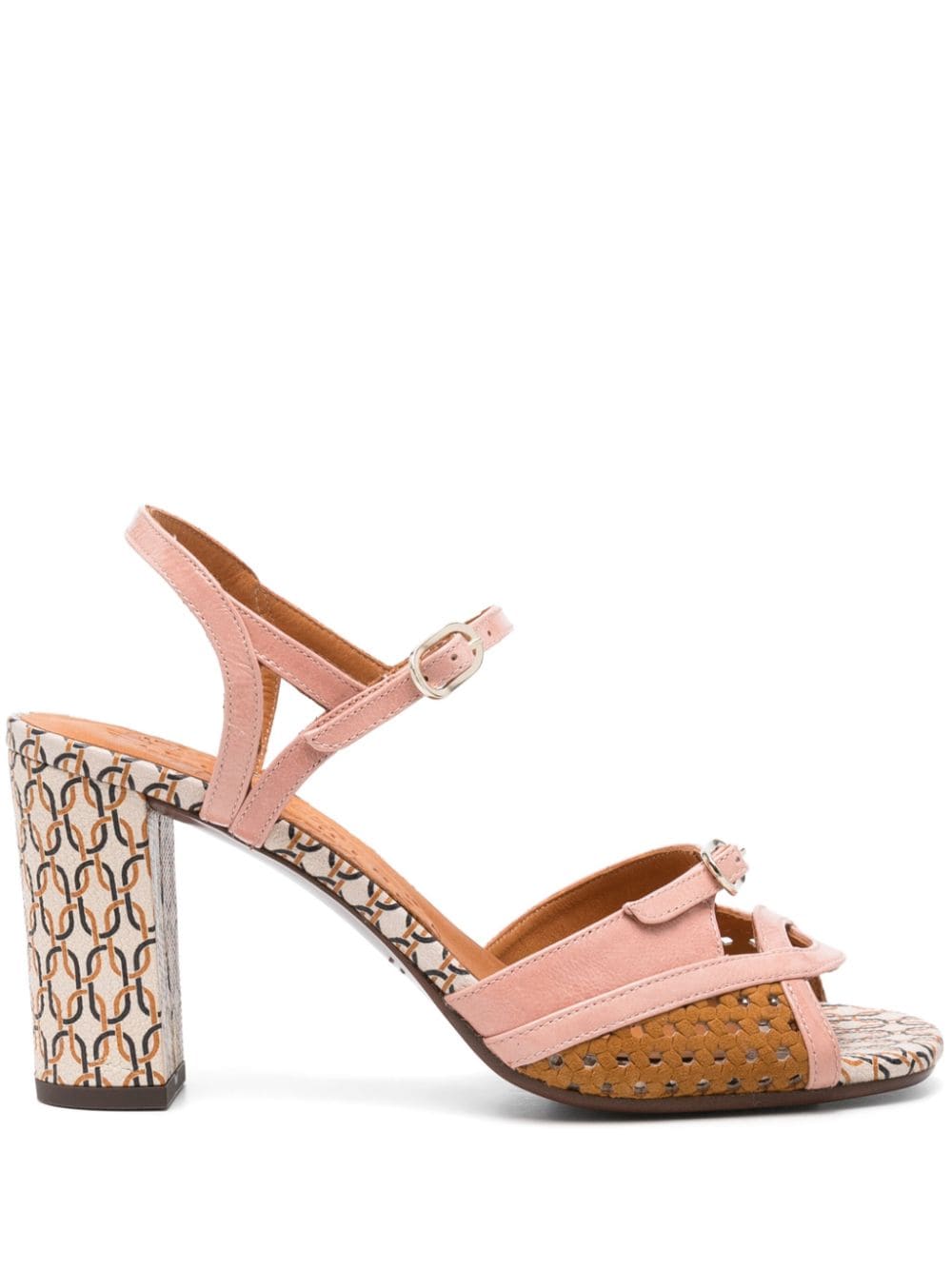 Chie Mihara Bindi 75mm Leather Sandals In Pink