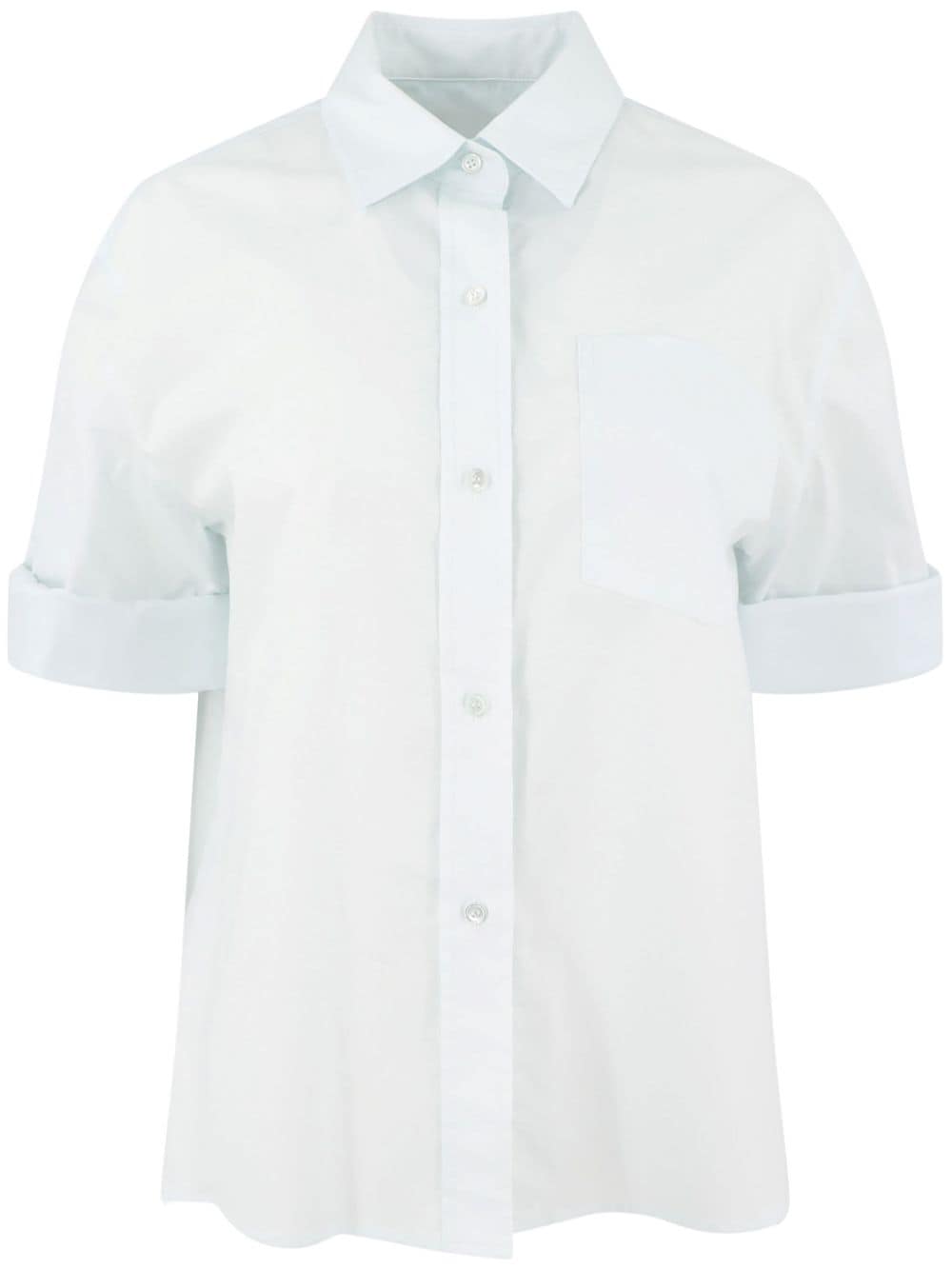 Twp Bad Habit Cotton Shirt In White