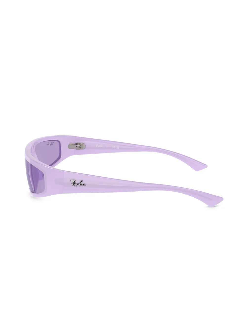 Ray-Ban Izaz zonnebril met D-montuur Paars