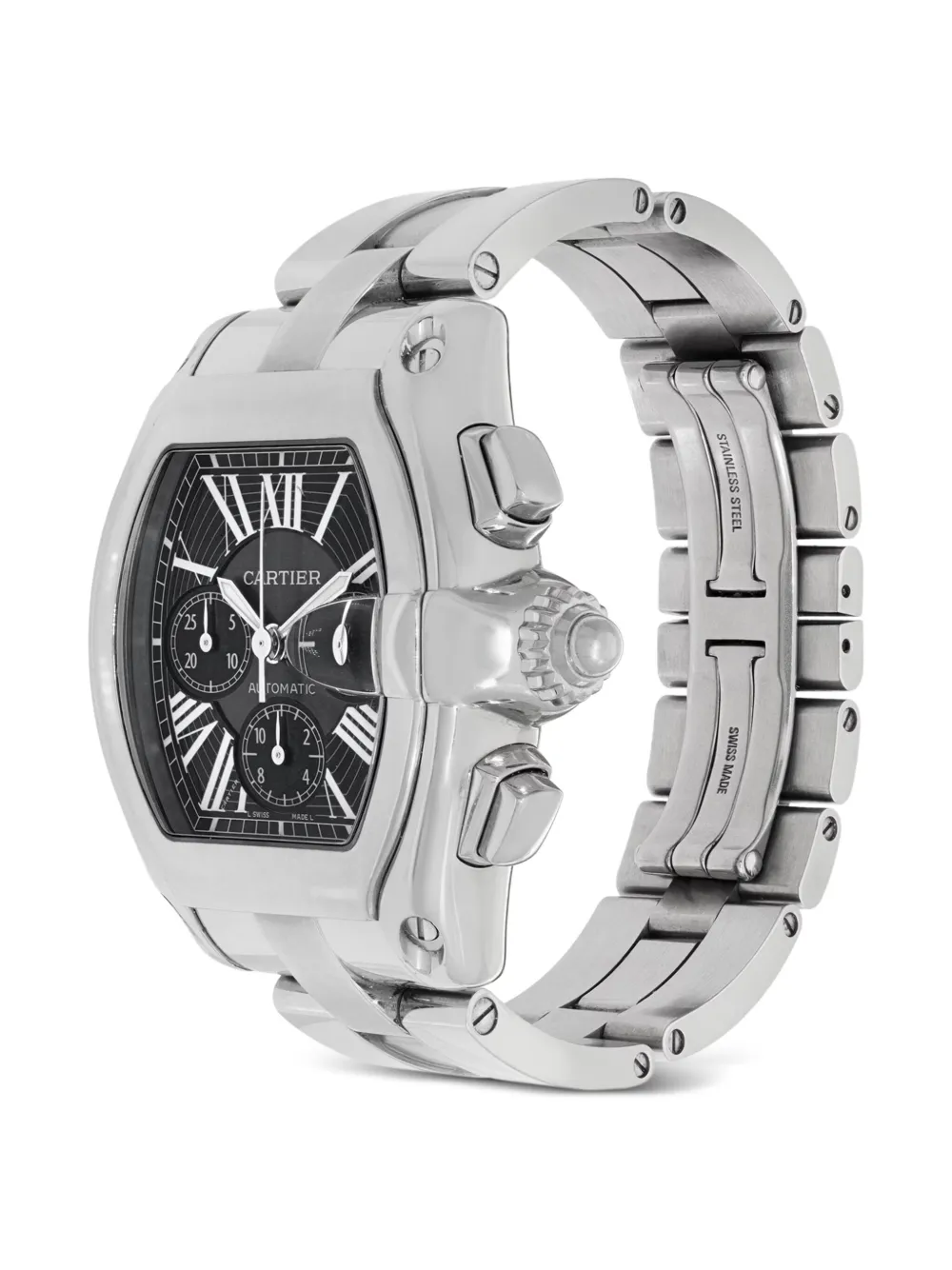 Cartier Pre-owned Roadster 42 mm horloge - Zwart