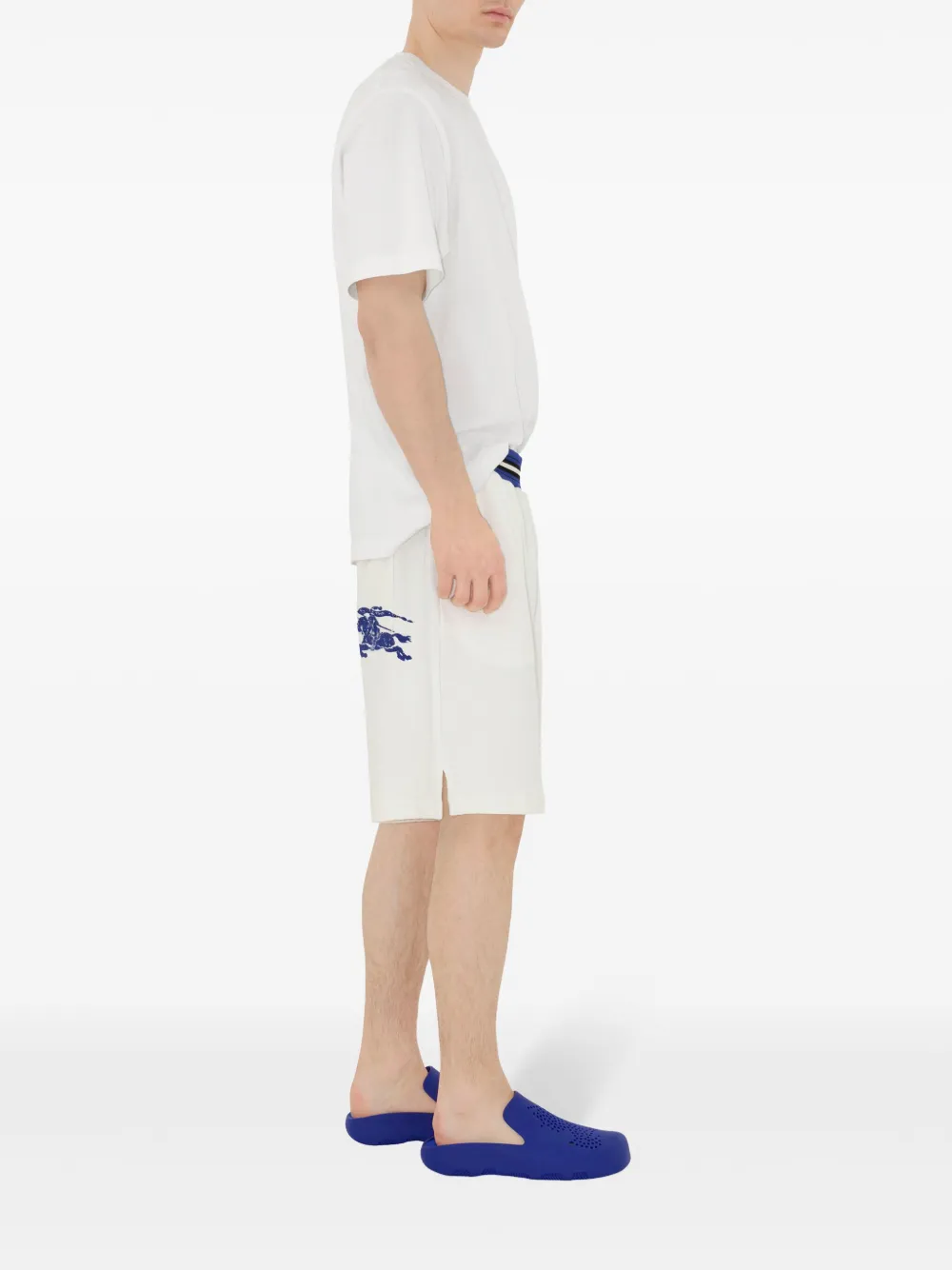 Burberry Shorts met print Wit