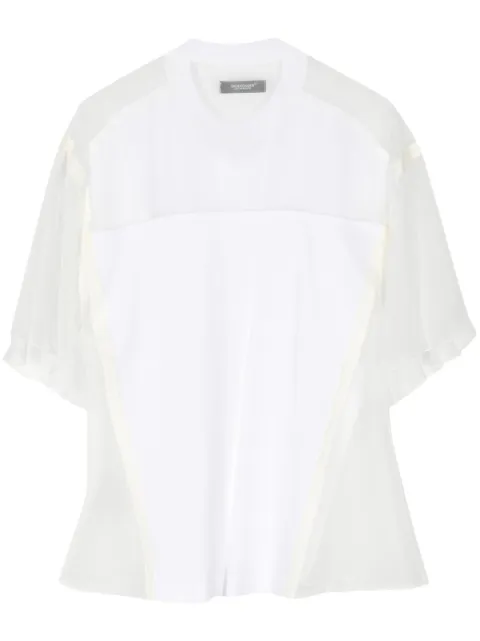 Undercover Camiseta de algodão com sobreposição