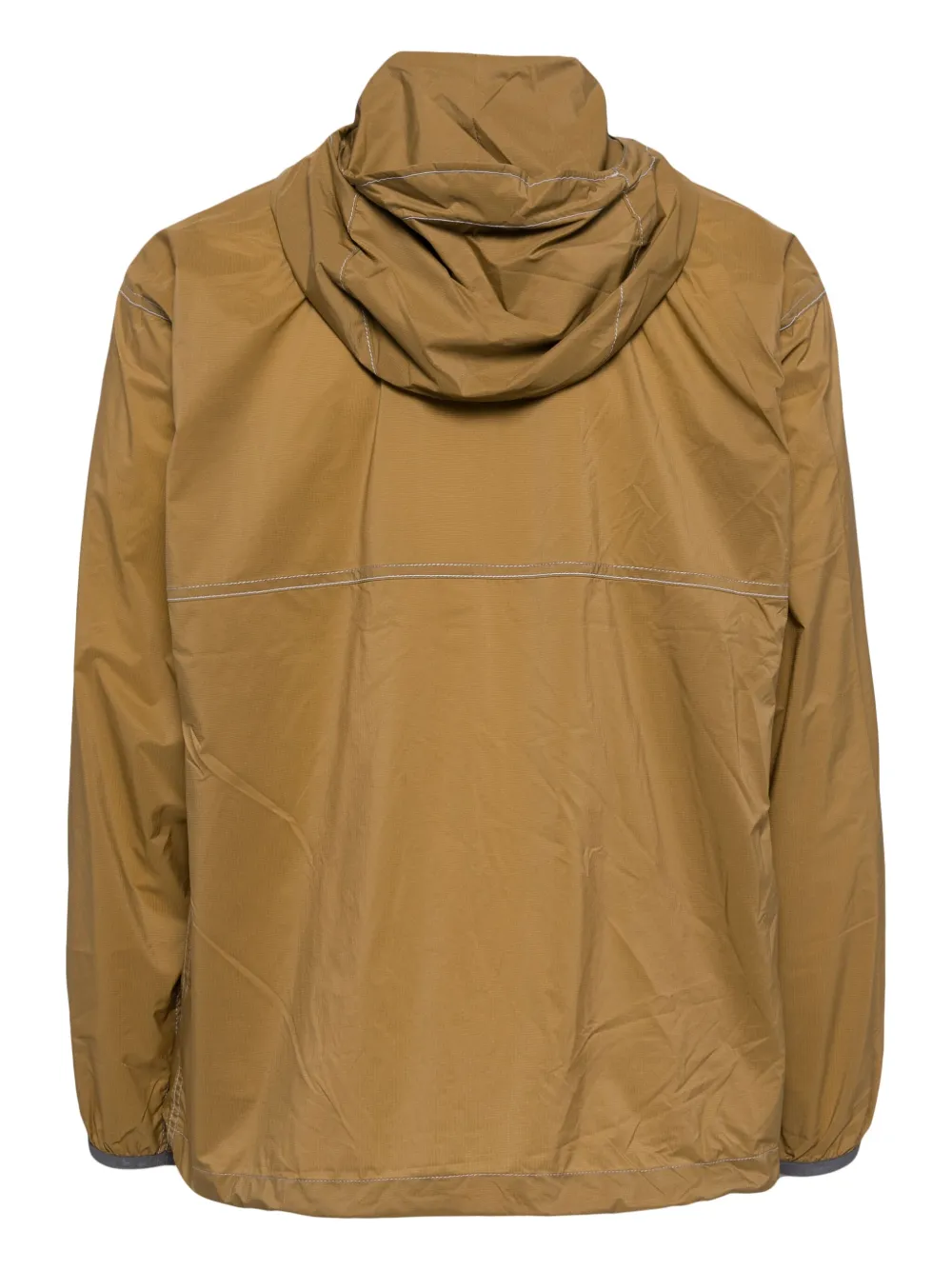 and Wander Jack met logoprint en capuchon - Beige
