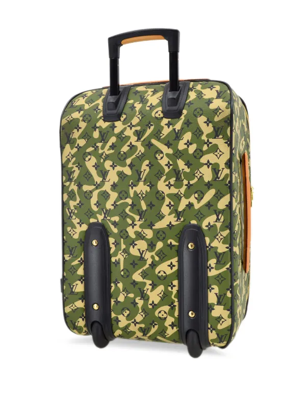 品揃え豊富で Pre-Owned Vuitton Louis x 60 Pegase 2008 Murakami Takashi バッグ