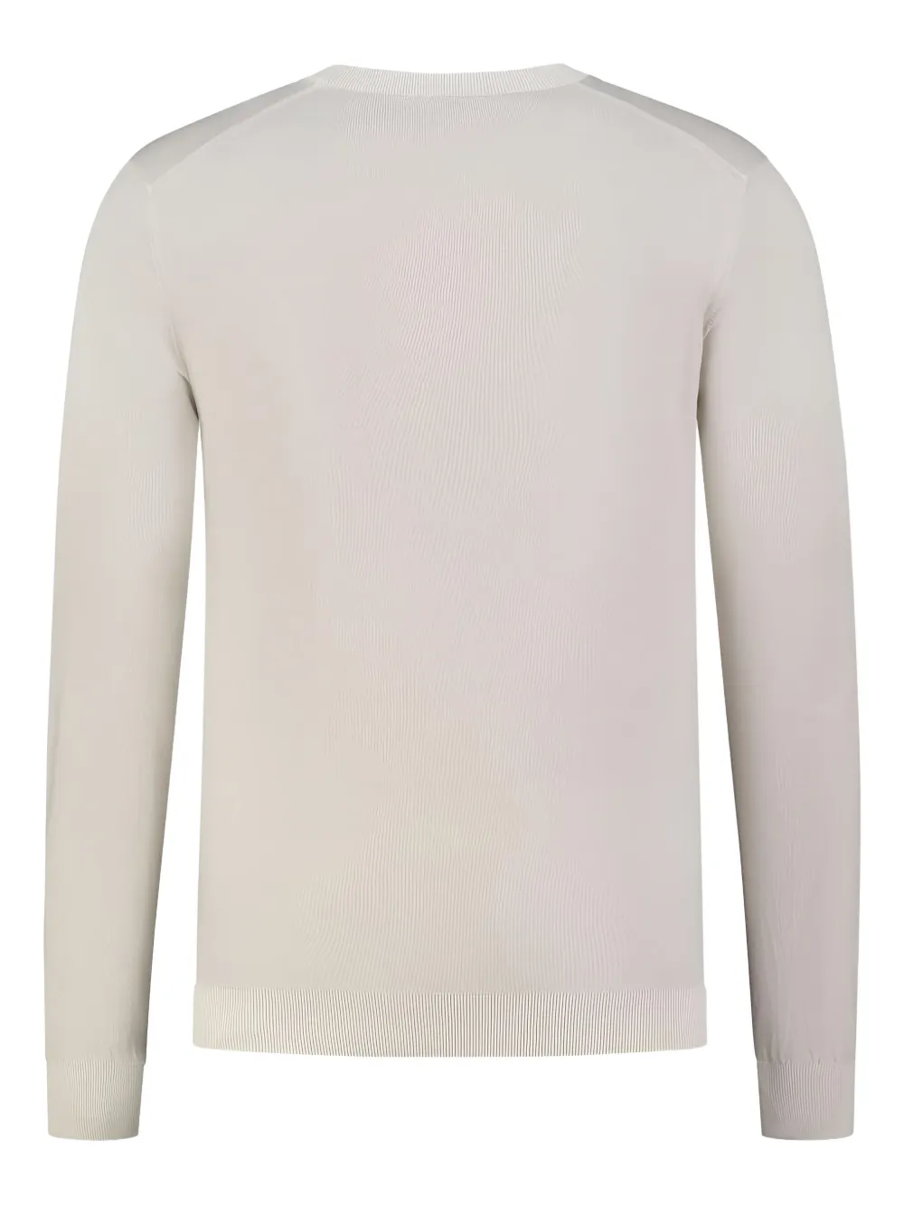 Fedeli ribbed crew-neck sweater - Grijs