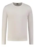 Fedeli ribbed crew-neck sweater - Grey