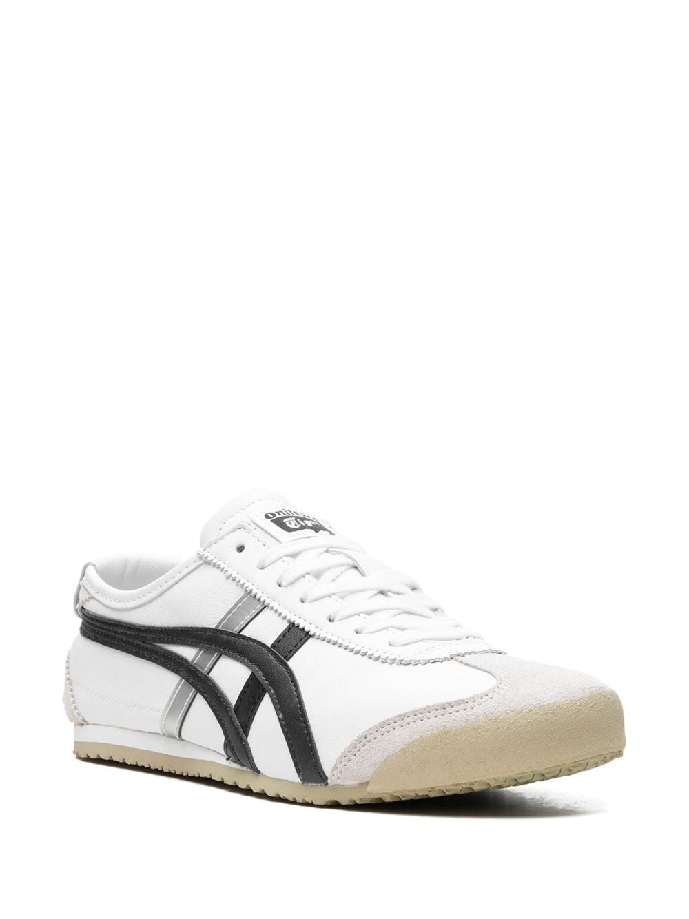 Shop Onitsuka Tiger Mexico 66 "white/silver/black" Sneakers