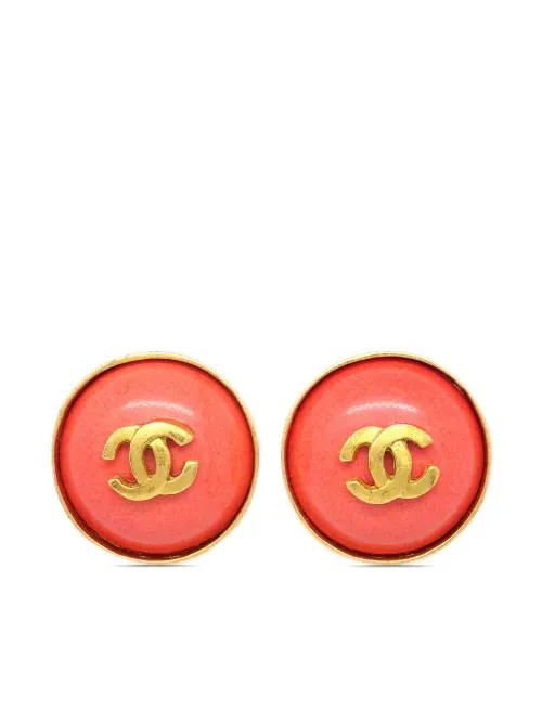 Boucles d'oreilles à clip (1997) - CHANEL Pre-Owned - Modalova