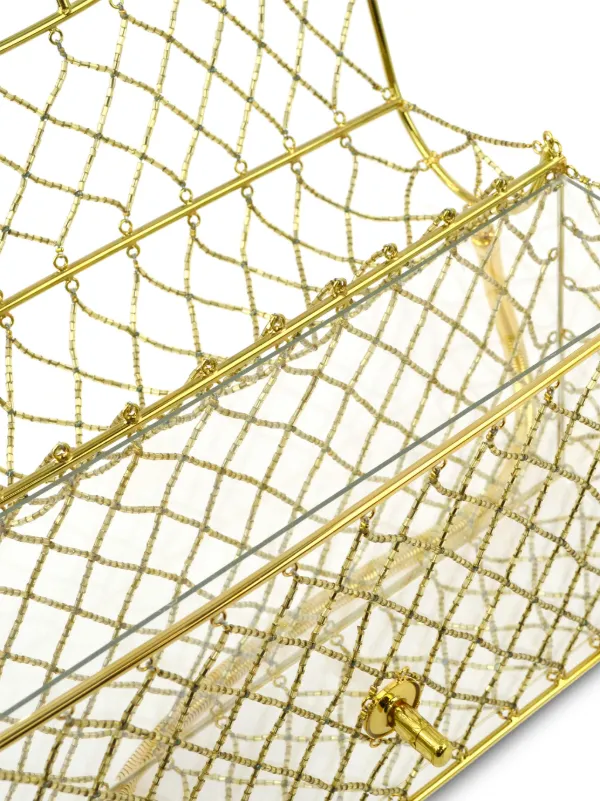 CHANEL Pre-Owned 1990-2000s Cage ビーズ ショルダーバッグ