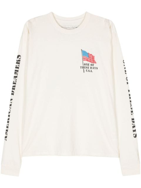 One Of These Days playera American Flag Cowboy