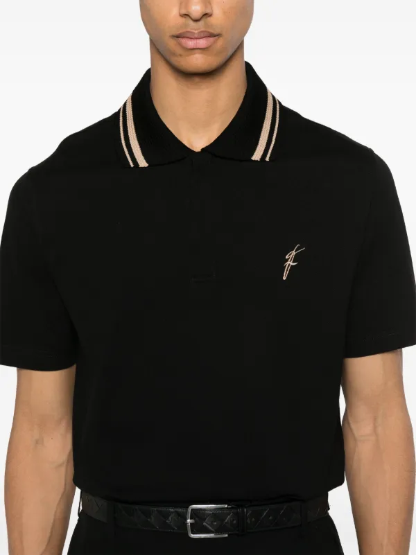 Tシャツ・カットソー FERRAGAMO FW25 Logo embroidery polo shirt (784281 NEWNAVY) Tシャツ・カットソー FERRAGAMO FW25 Logo embroidery polo
