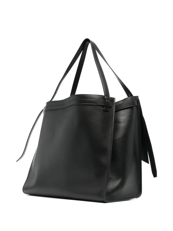 【関税込み】Coperni ブラック オーバーサイズ ベルト コート COO+i コート チェスターコート ベルト付無地ロング丈オーバー