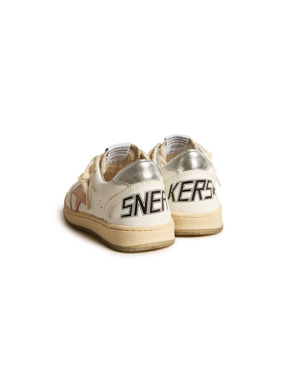 Golden Goose Kids Super-Star leren sneakers Wit