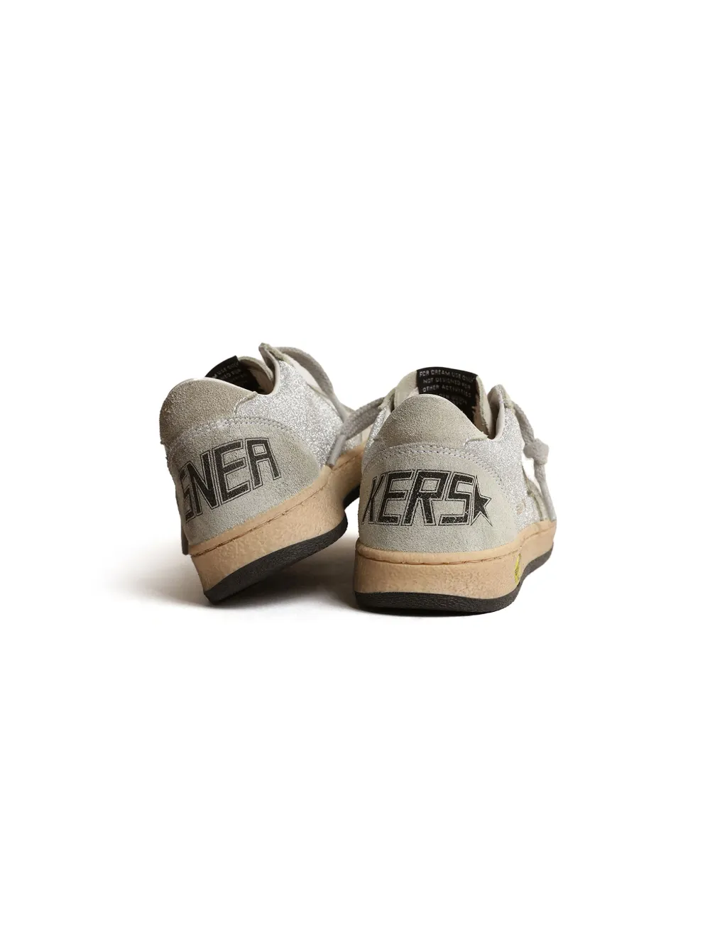 Golden Goose Super-Star leren sneakers Zilver